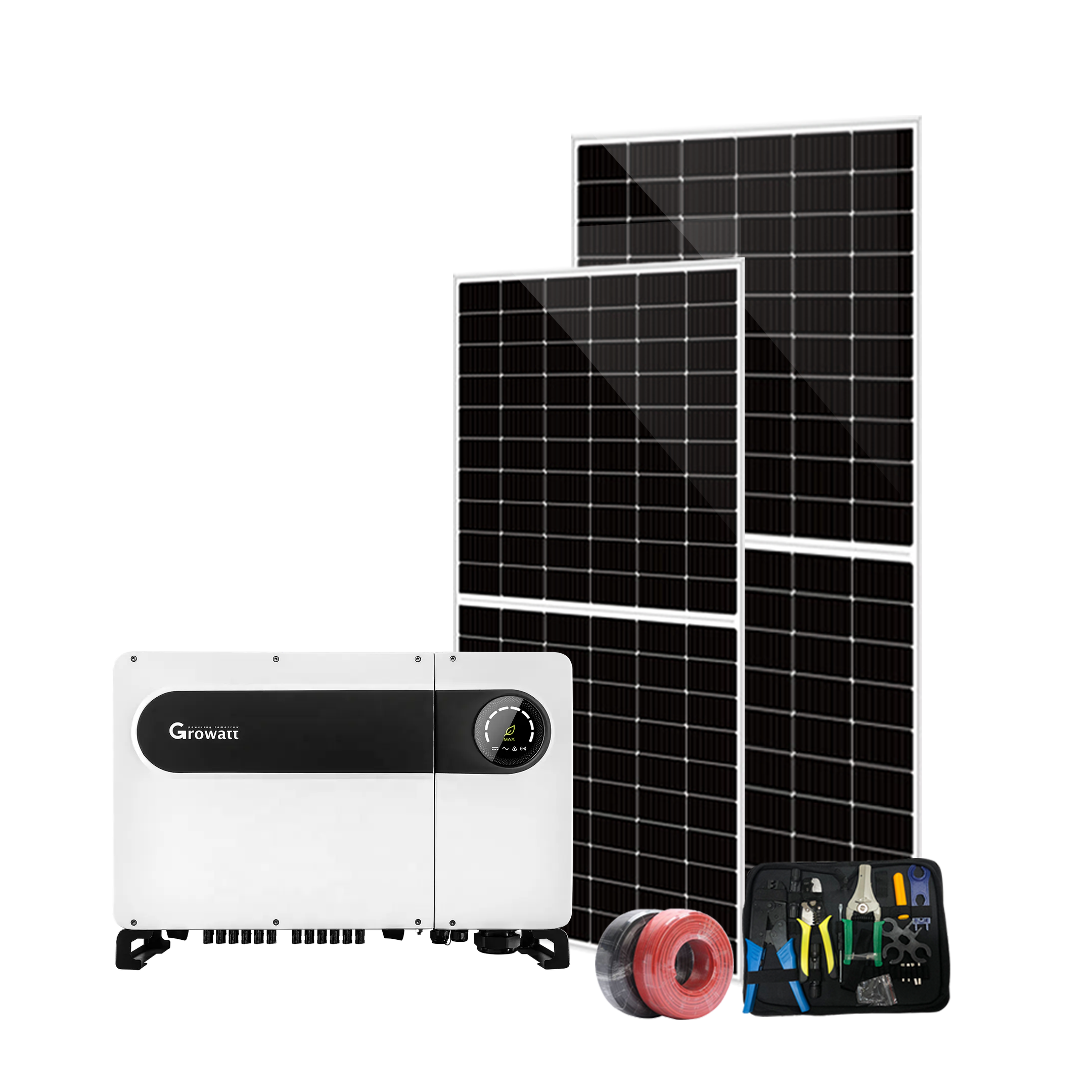 HT infinite power battery energy storage system supplier 80kw on grid solar system